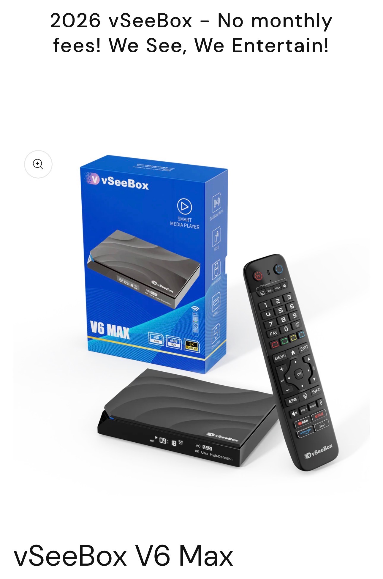 vSeeBox – V6 Max - Image 1